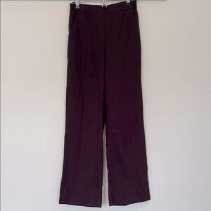 Urban Outfitters Comfortable Wide Leg Pants Wine color Small Travel Pants